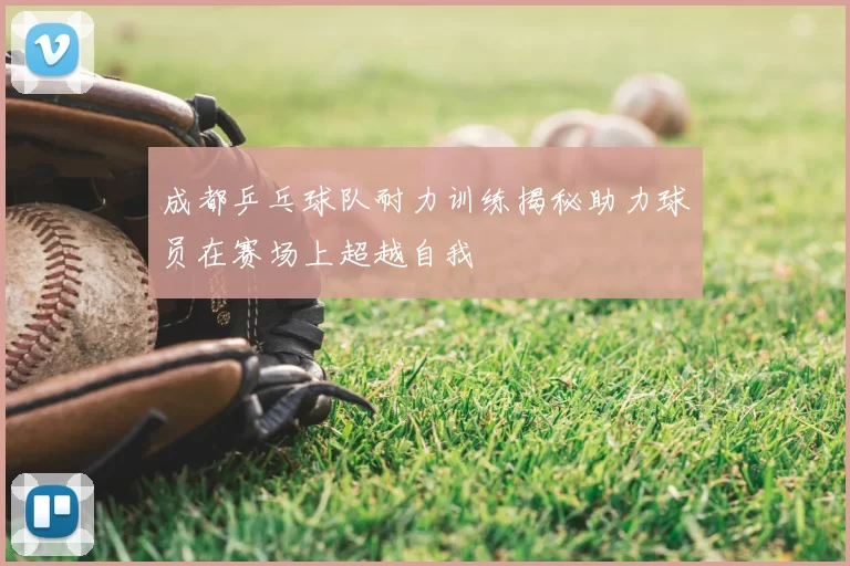 成都乒乓球队耐力训练揭秘助力球员在赛场上超越自我
