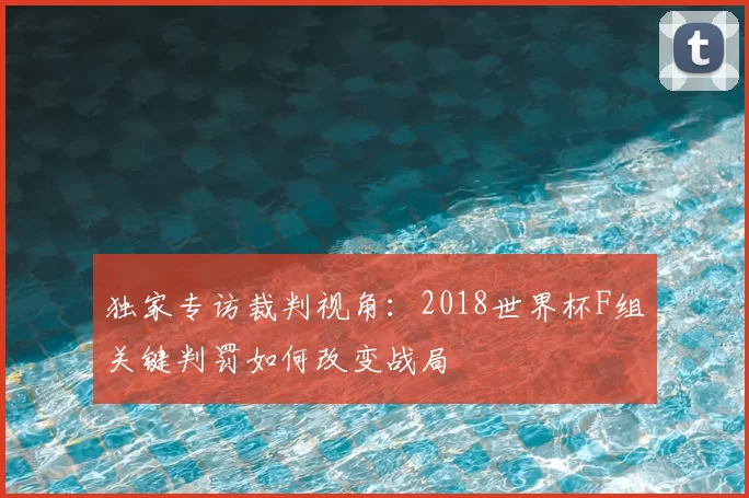 独家专访裁判视角:2018世界杯F组关键判罚如何改变战局