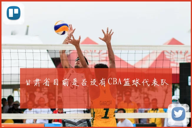 甘肃省目前是否设有CBA篮球代表队