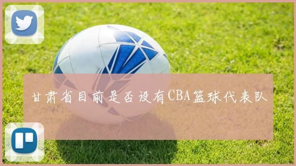 甘肃省目前是否设有CBA篮球代表队